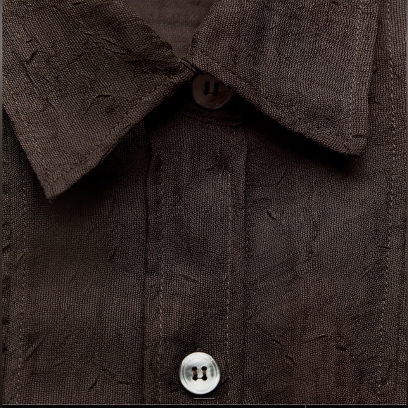 Structured multi positional shirt Zara Woman collection, adjustable - Picture 7 of 11